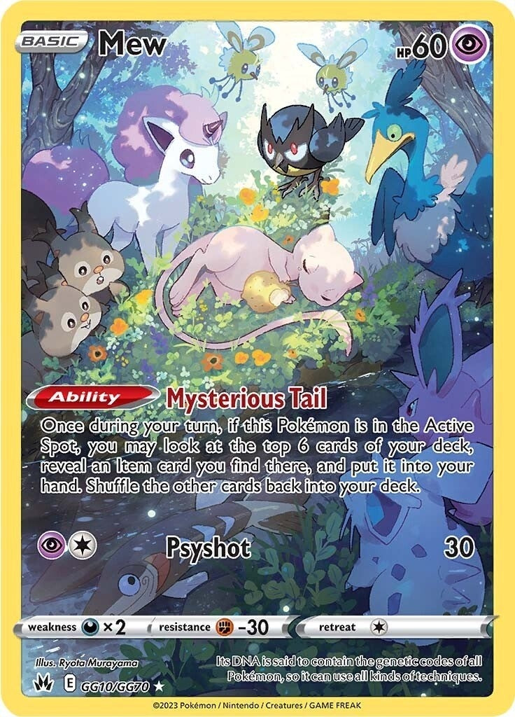 Image for Mew (GG10/GG70) (SWSH: Crown Zenith: Galarian Gallery) - Pokemon