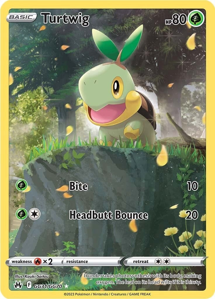 Image for Turtwig (GG31/GG70) (SWSH: Crown Zenith: Galarian Gallery) - Pokemon