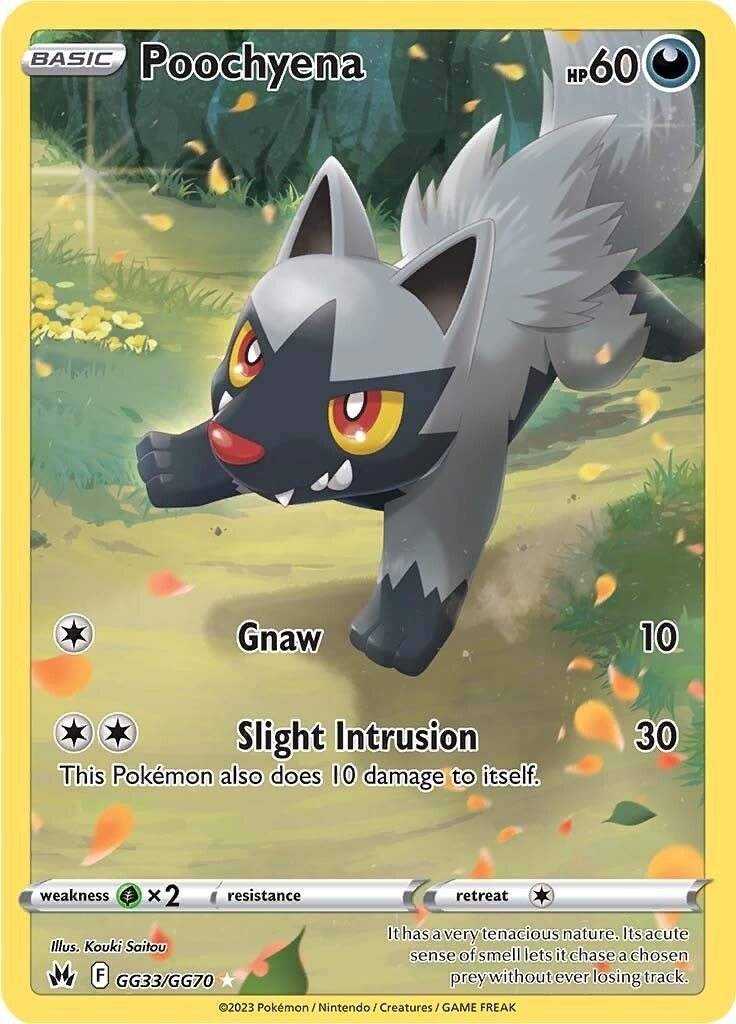 Image for Poochyena (GG33/GG70) (SWSH: Crown Zenith: Galarian Gallery) - Pokemon