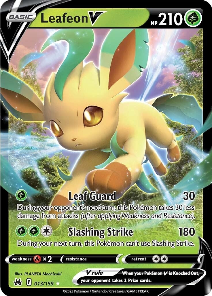 Image for Leafeon V (013/159) (SWSH: Crown Zenith) - Pokemon