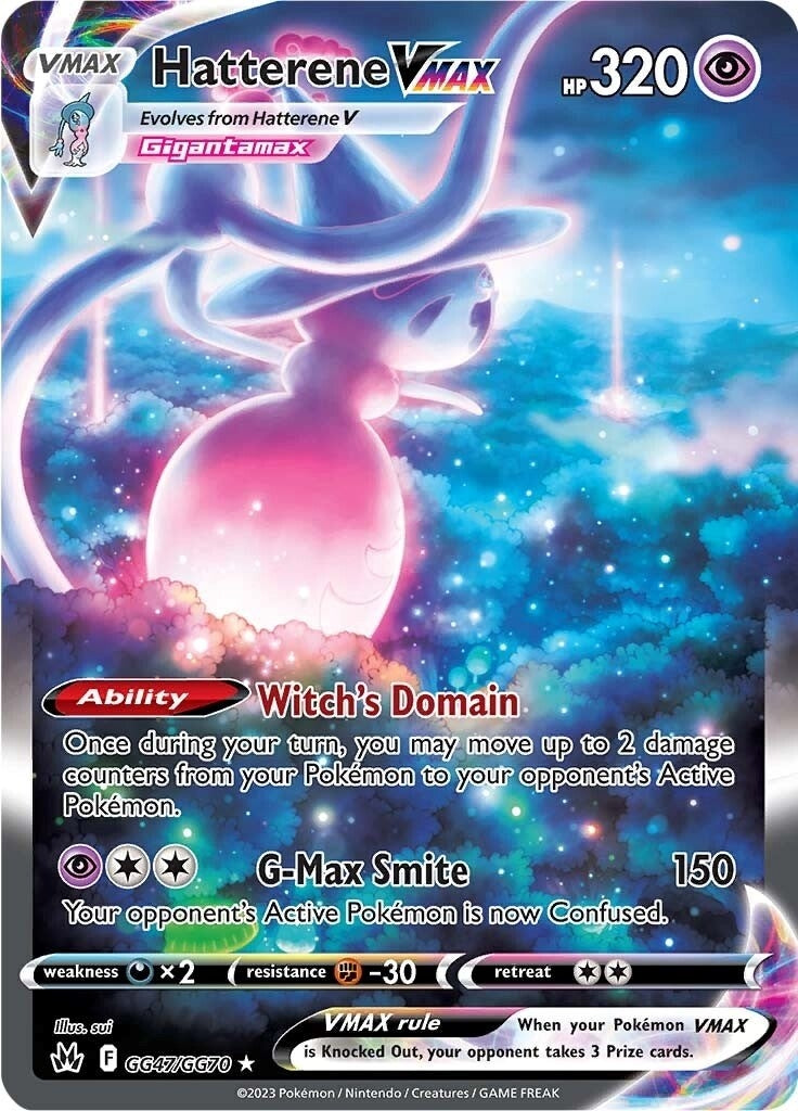 Image for Hatterene VMAX (GG47/GG70) (SWSH: Crown Zenith: Galarian Gallery) - Pokemon