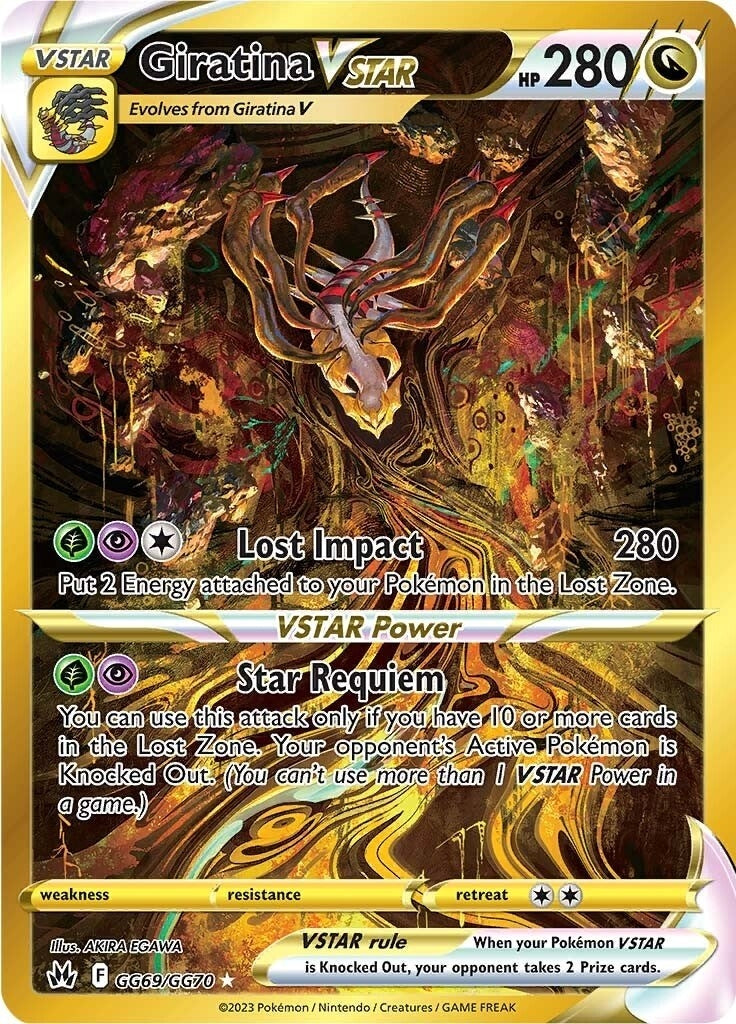 Image for Giratina VSTAR (Secret) (GG69/GG70) (SWSH: Crown Zenith: Galarian Gallery) - Pokemon