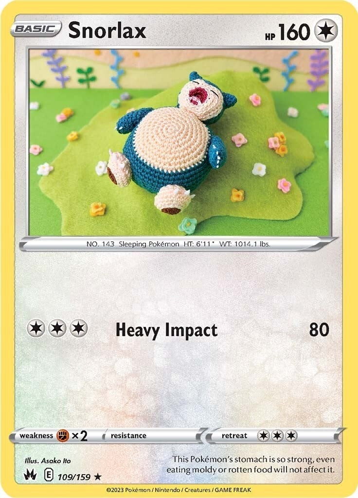 Image for Snorlax (109/159) (SWSH: Crown Zenith) - Pokemon