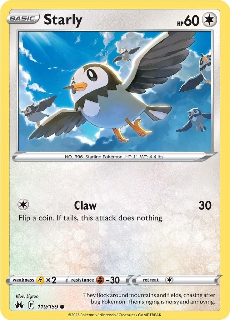 Image for Starly (110/159) (SWSH: Crown Zenith) - Pokemon