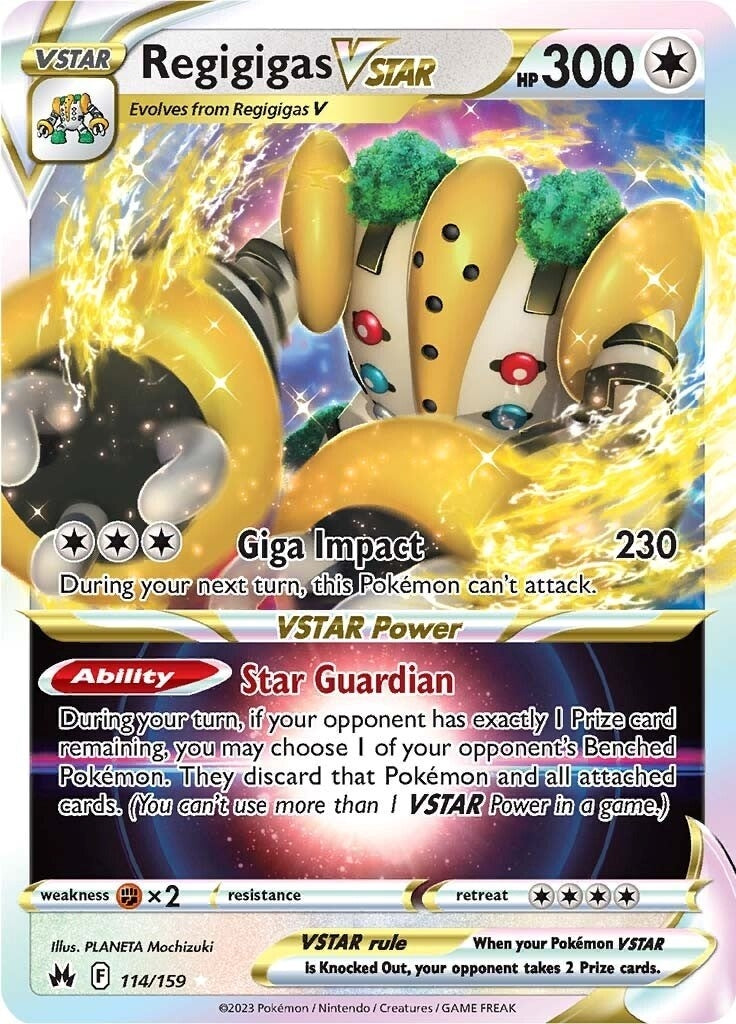 Image for Regigigas VSTAR (114/159) (SWSH: Crown Zenith) - Pokemon