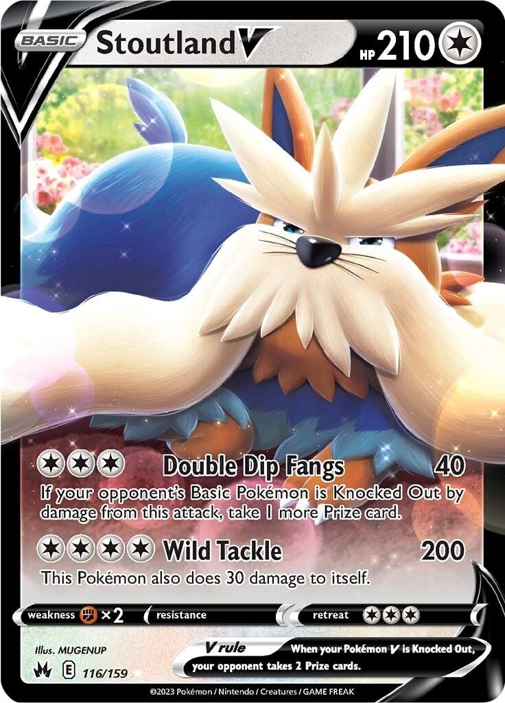 Image for Stoutland V (116/159) (SWSH: Crown Zenith) - Pokemon