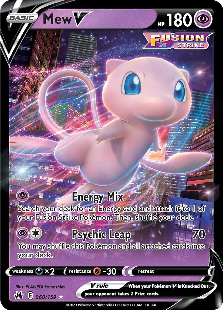 Image for Mew V (060/159) (SWSH: Crown Zenith) - Pokemon