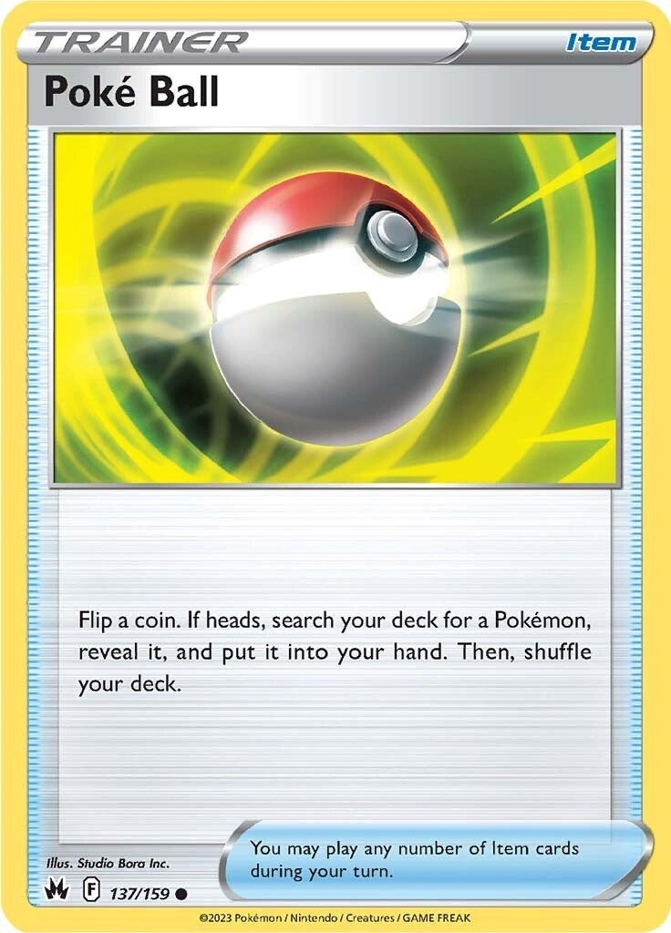 Image for Poke Ball (137/159) (SWSH: Crown Zenith) - Pokemon
