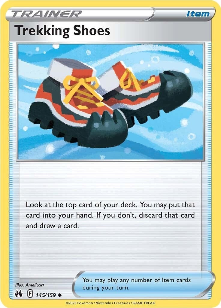 Image for Trekking Shoes (145/159) (SWSH: Crown Zenith) - Pokemon