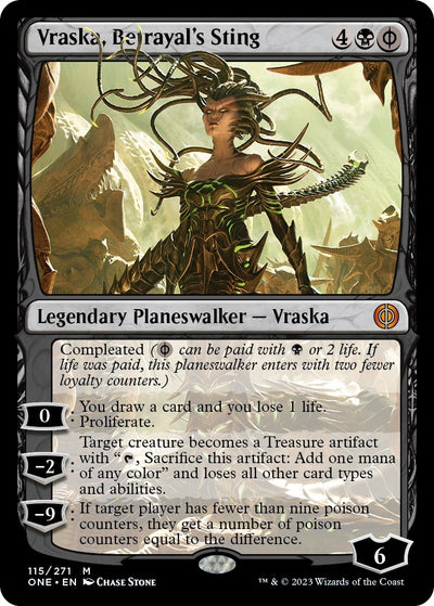 Vraska, Betrayal's Sting (115) (Phyrexia: All Will Be One)