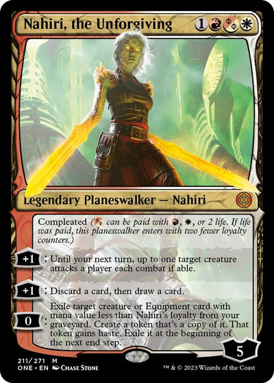 Nahiri, the Unforgiving (211) (Phyrexia: All Will Be One)