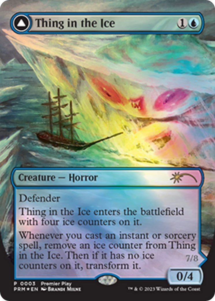 Thing in the Ice (3) (Pro Tour Promos)