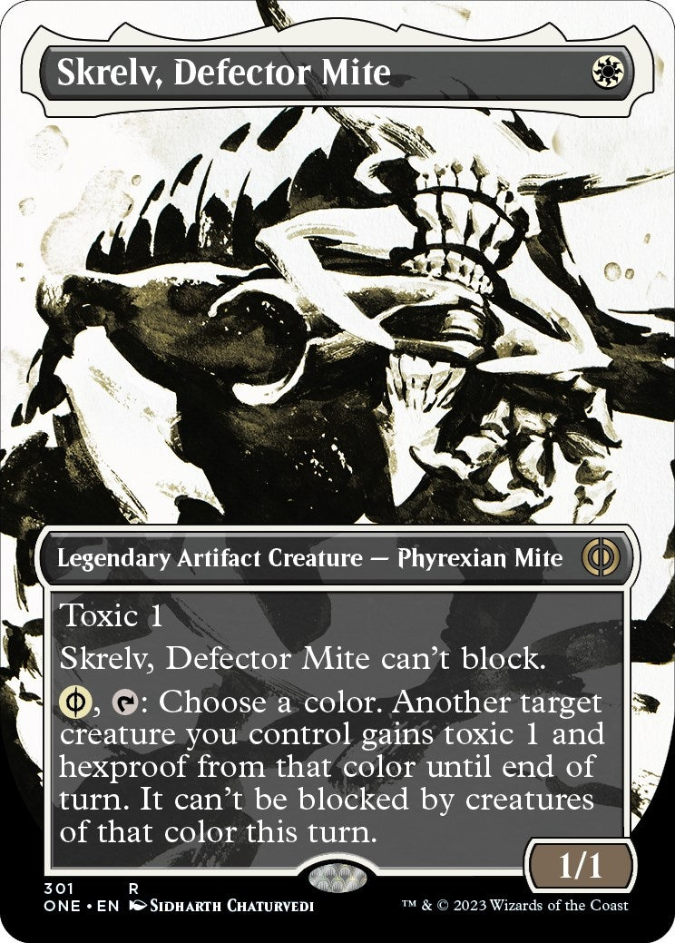 Skrelv, Defector Mite (Showcase) (301) (Phyrexia: All Will Be One)