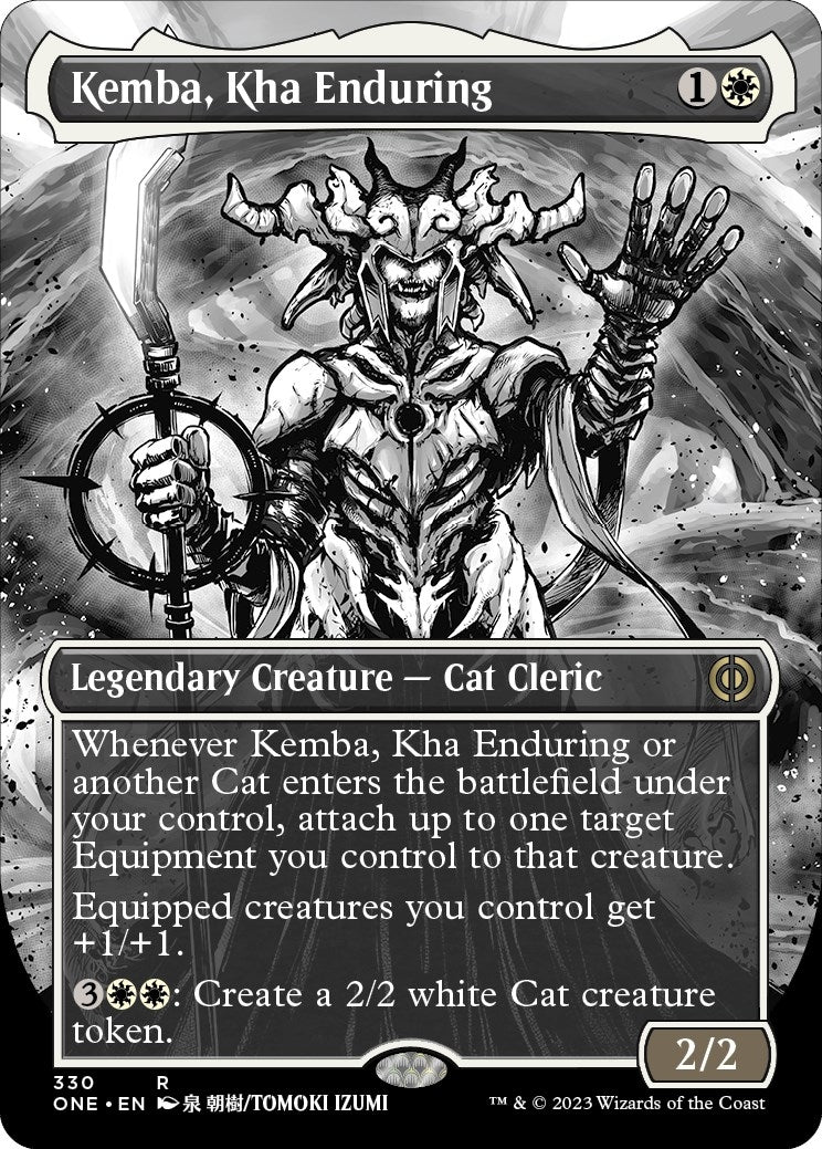 Kemba, Kha Enduring (Borderless) (330) (Phyrexia: All Will Be One)