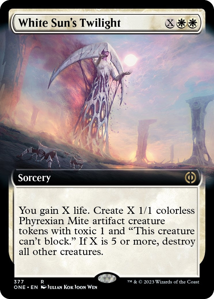 White Sun's Twilight (Extended Art) (377) (Phyrexia: All Will Be One)