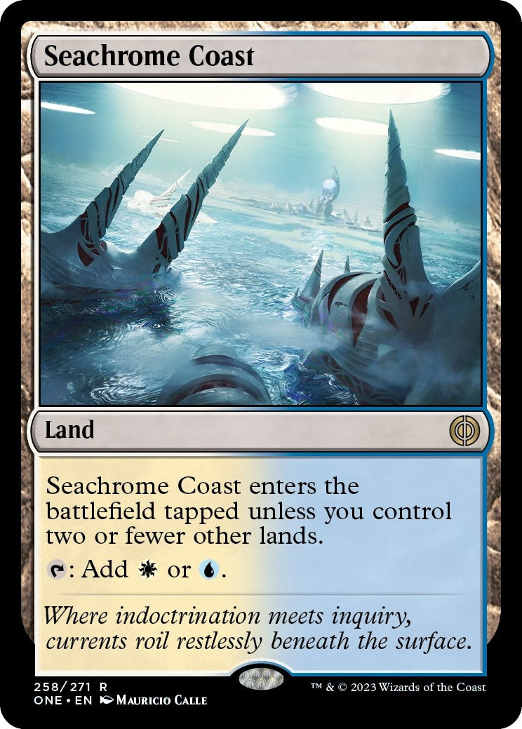 Seachrome Coast (258) (Phyrexia: All Will Be One)