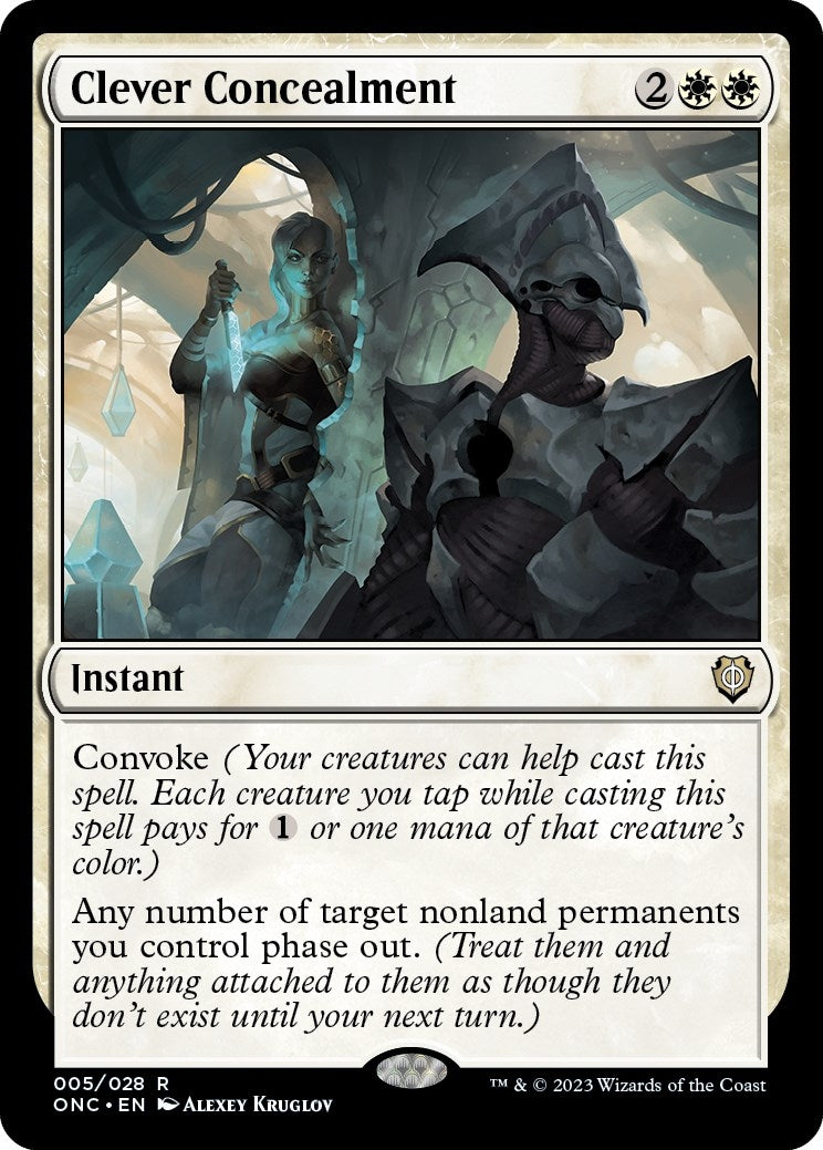 Clever Concealment (5) (Commander: Phyrexia: All Will Be One)