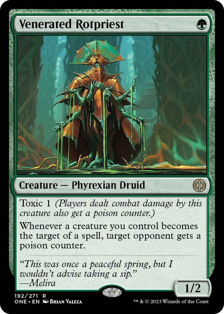 Venerated Rotpriest (192) (Phyrexia: All Will Be One)