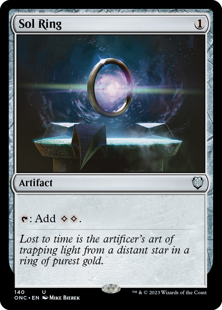 Sol Ring (140) (Commander: Phyrexia: All Will Be One)