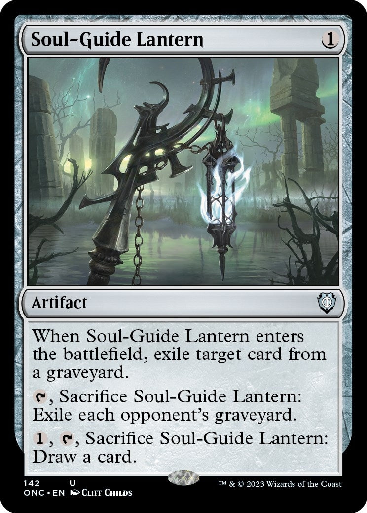 Soul-Guide Lantern (142) (Commander: Phyrexia: All Will Be One)