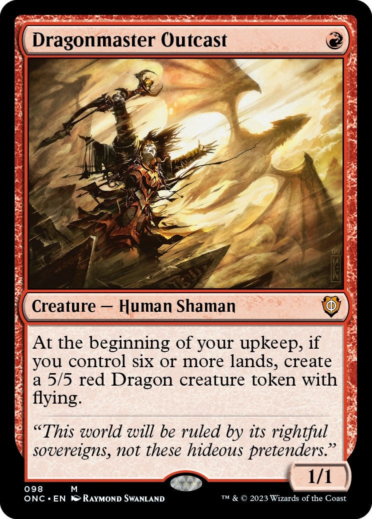 Dragonmaster Outcast (98) (Commander: Phyrexia: All Will Be One)