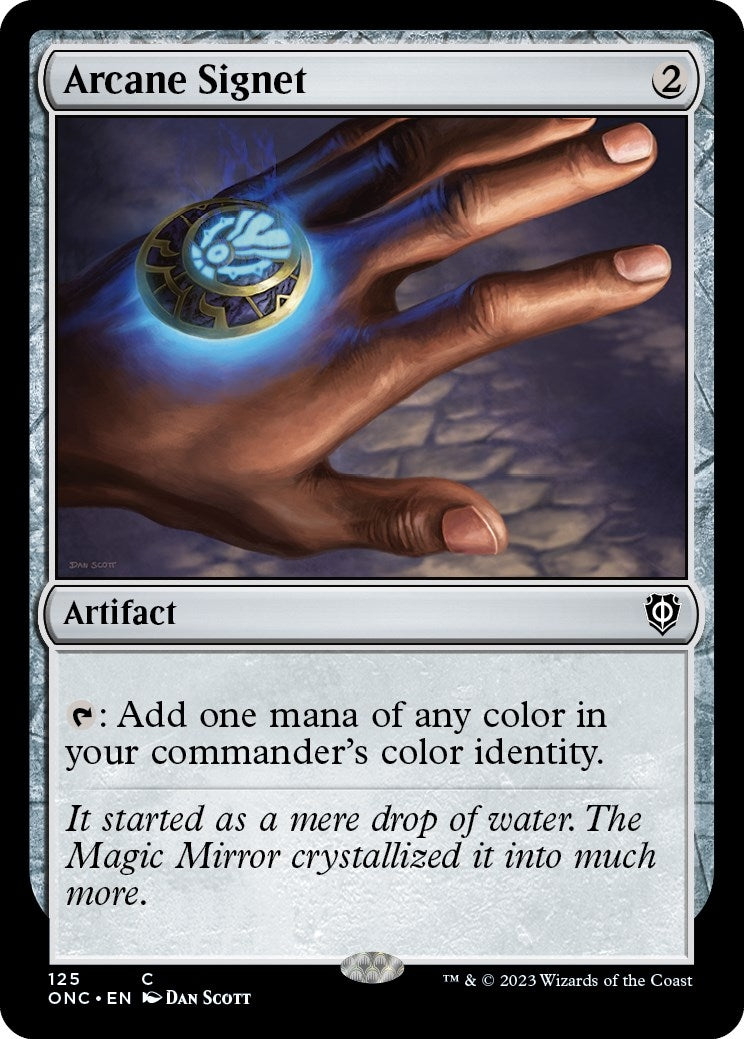 Arcane Signet (125) (Commander: Phyrexia: All Will Be One)