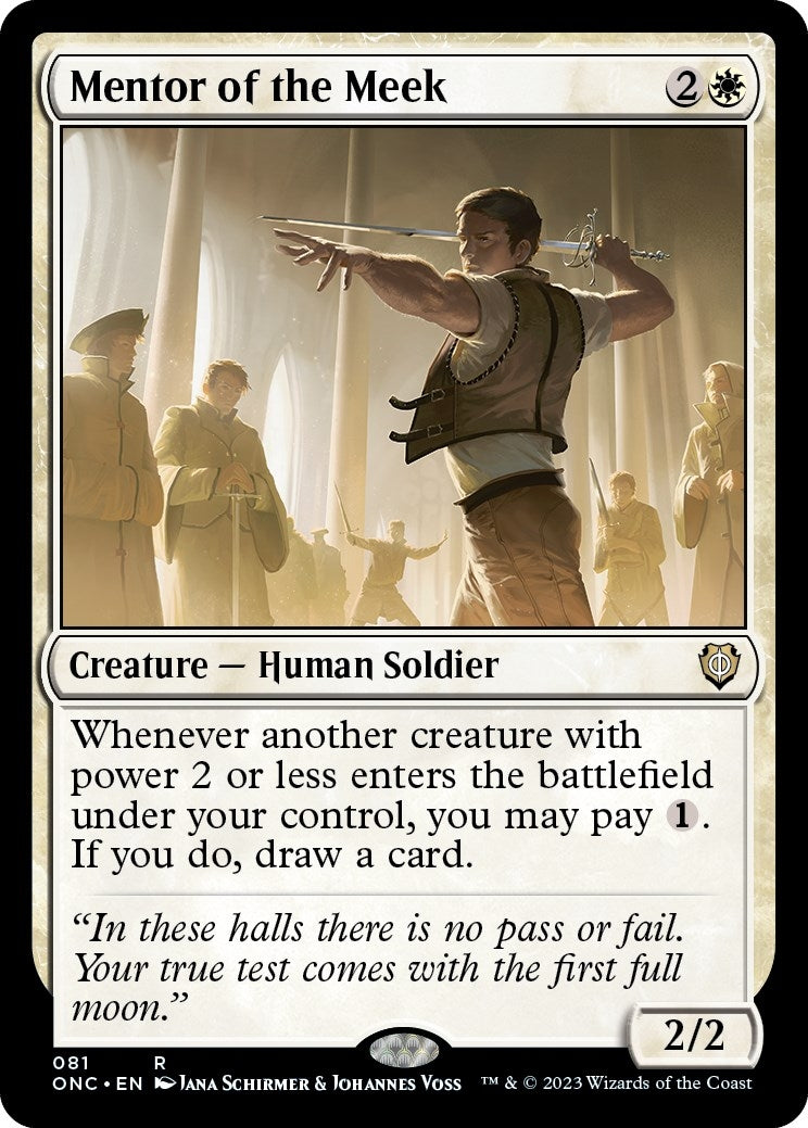 Mentor of the Meek (81) (Commander: Phyrexia: All Will Be One)