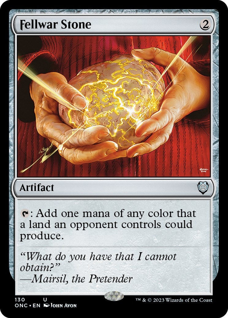 Fellwar Stone (130) (Commander: Phyrexia: All Will Be One)