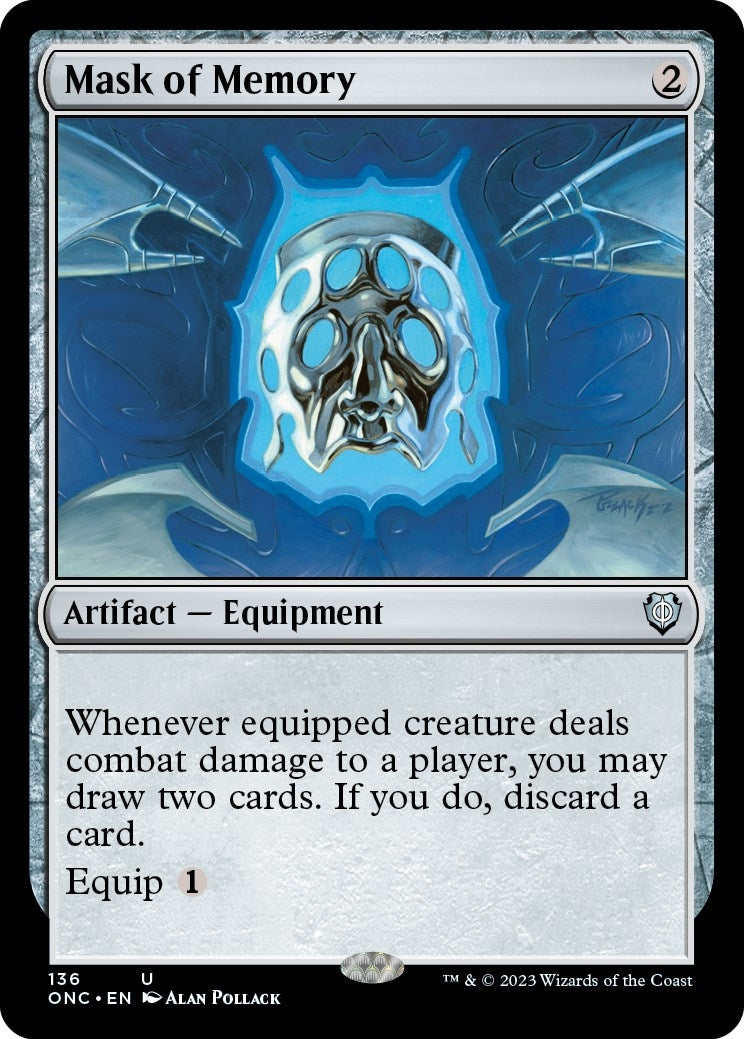 Mask of Memory (136) (Commander: Phyrexia: All Will Be One)