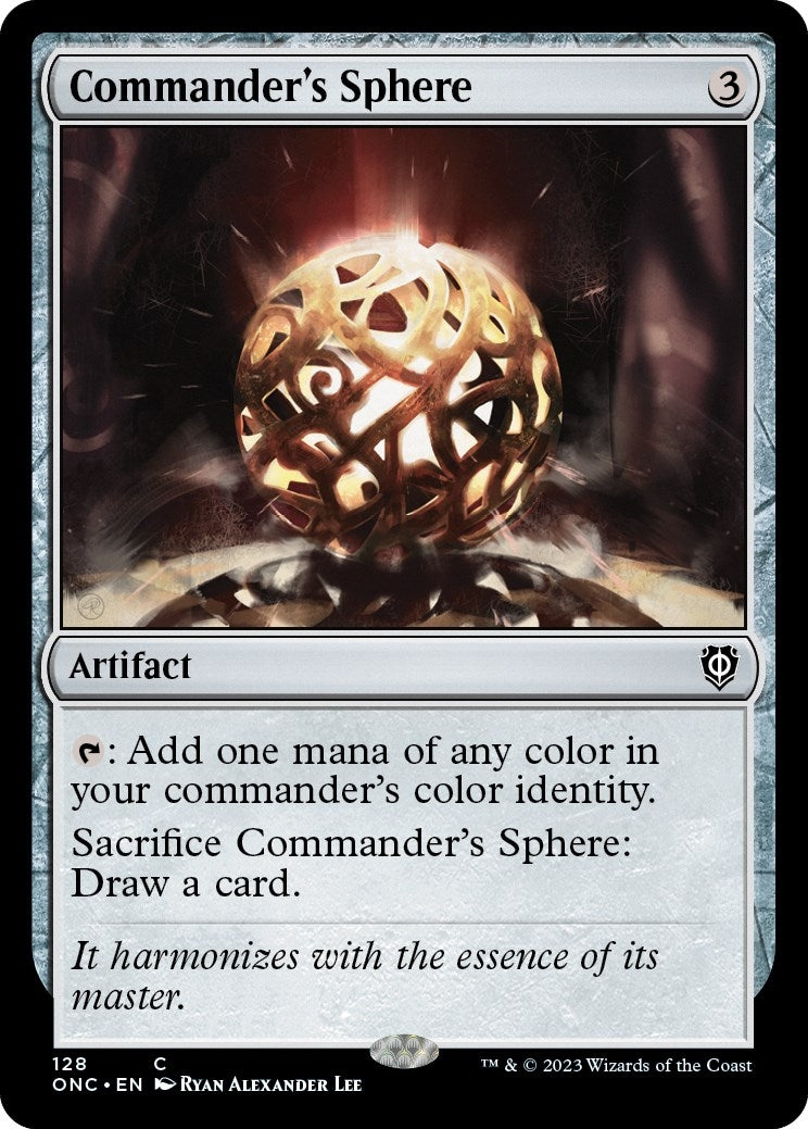 Commander's Sphere (128) (Commander: Phyrexia: All Will Be One)