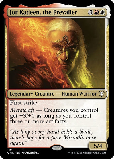 Jor Kadeen, the Prevailer (119) (Commander: Phyrexia: All Will Be One)