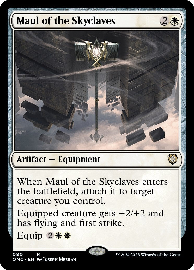 Maul of the Skyclaves (80) (Commander: Phyrexia: All Will Be One)
