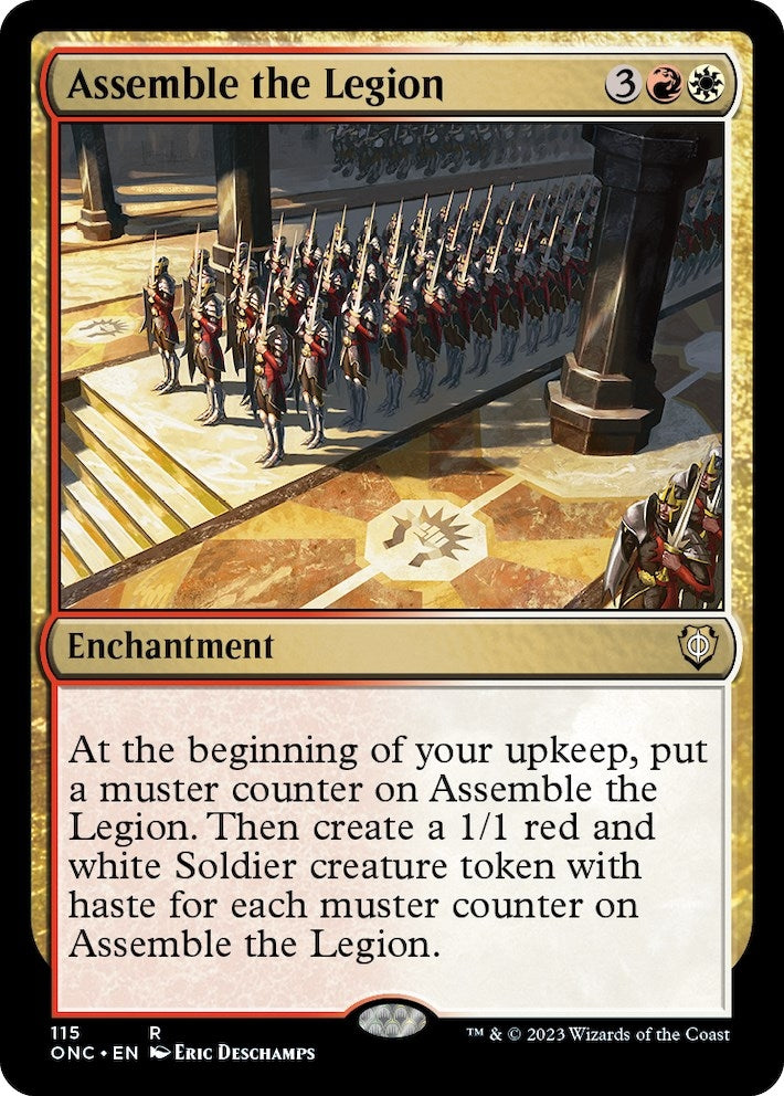Assemble the Legion (115) (Commander: Phyrexia: All Will Be One)
