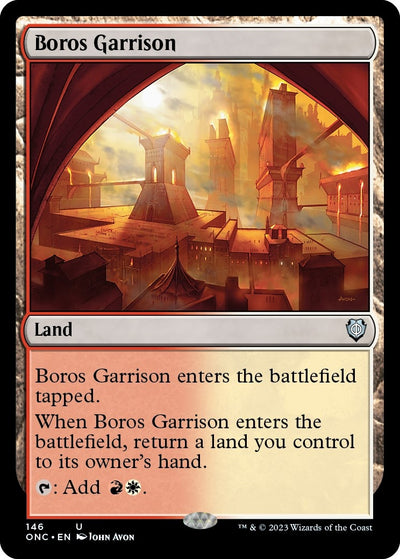 Boros Garrison (146) (Commander: Phyrexia: All Will Be One)