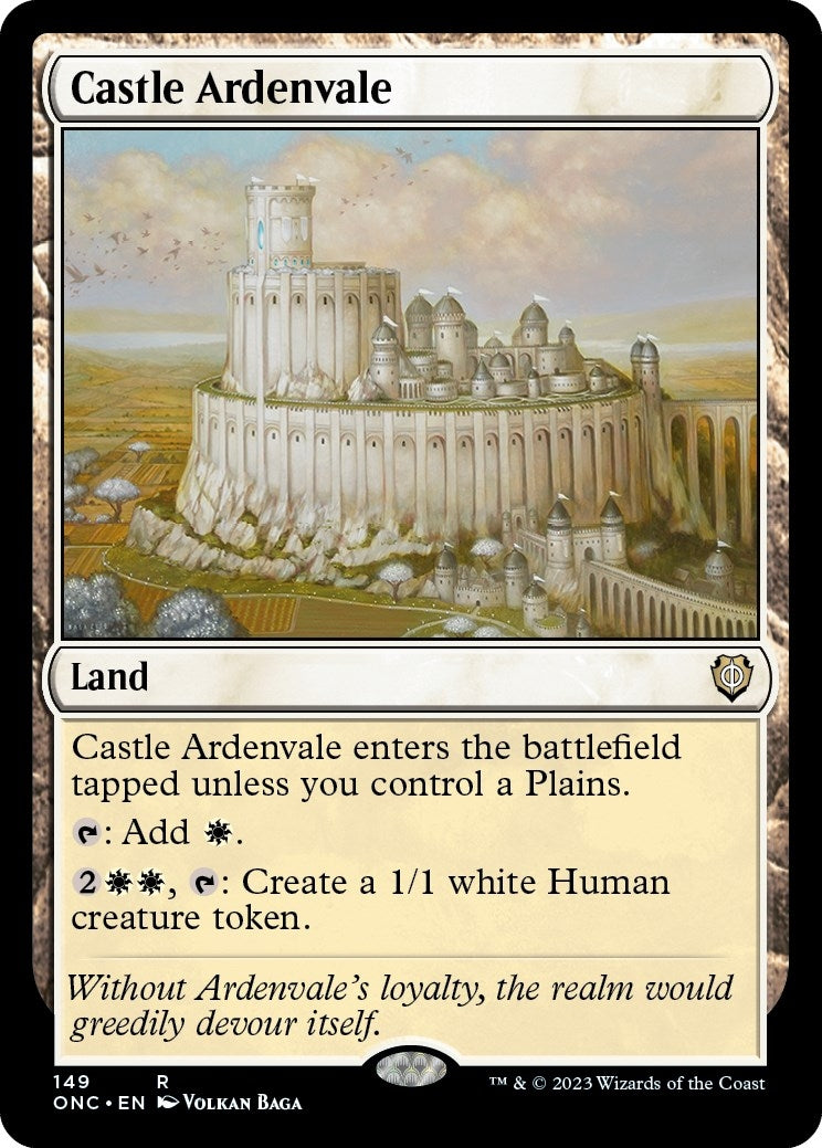Castle Ardenvale (149) (Commander: Phyrexia: All Will Be One)