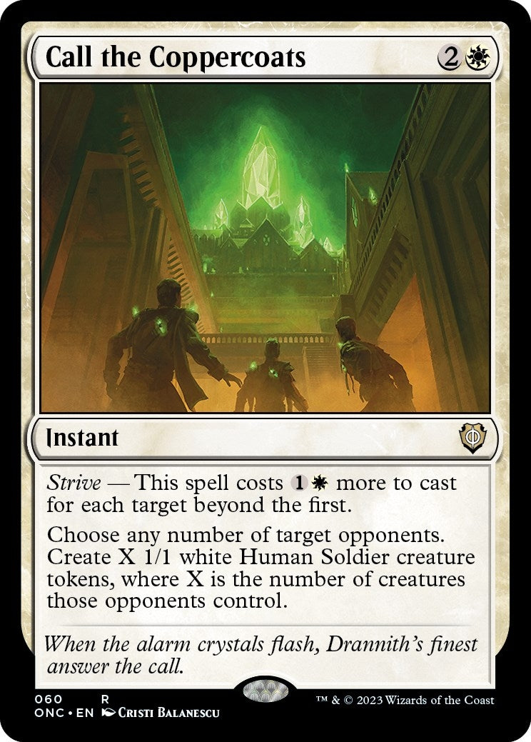 Call the Coppercoats (60) (Commander: Phyrexia: All Will Be One)