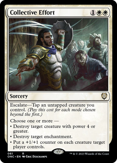 Collective Effort (61) (Commander: Phyrexia: All Will Be One)