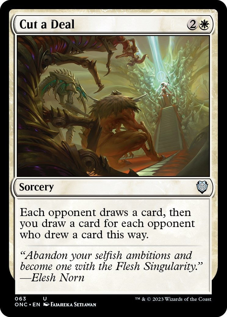 Cut a Deal (63) (Commander: Phyrexia: All Will Be One)