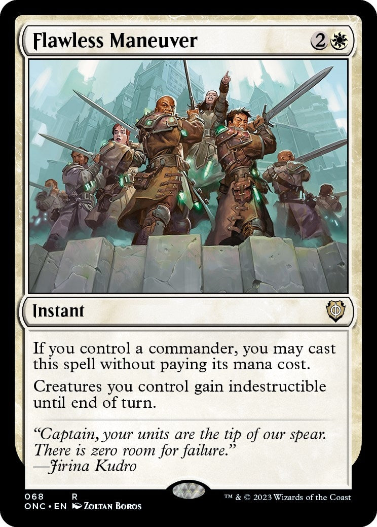 Flawless Maneuver (68) (Commander: Phyrexia: All Will Be One)