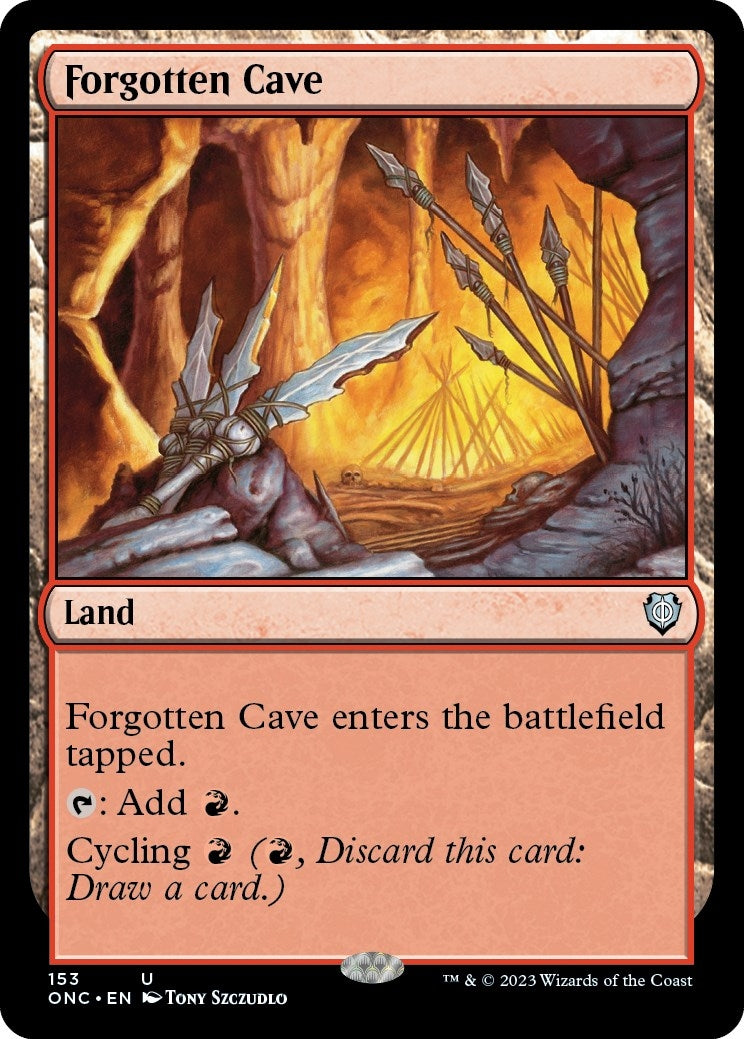 Forgotten Cave (153) (Commander: Phyrexia: All Will Be One)