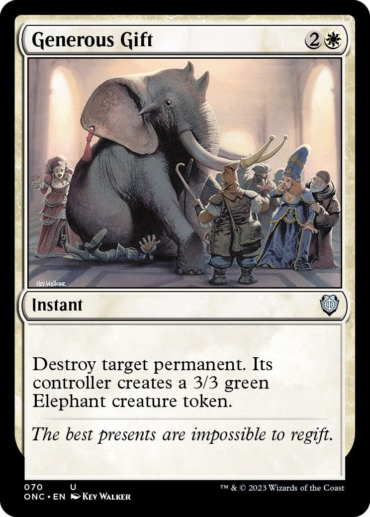 Generous Gift (70) (Commander: Phyrexia: All Will Be One)