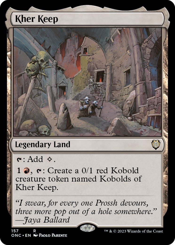 Kher Keep (157) (Commander: Phyrexia: All Will Be One)