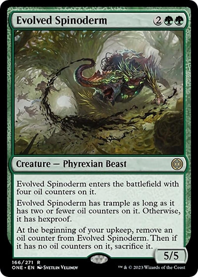 Evolved Spinoderm (166) (Phyrexia: All Will Be One)