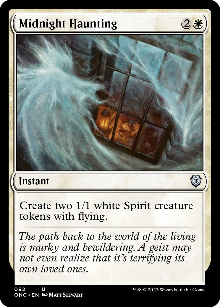Midnight Haunting (82) (Commander: Phyrexia: All Will Be One)