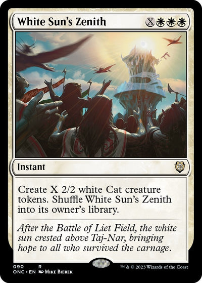 White Sun's Zenith (90) (Commander: Phyrexia: All Will Be One)