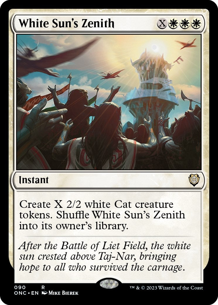 White Sun's Zenith (90) (Commander: Phyrexia: All Will Be One)