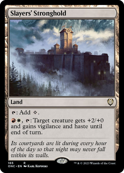 Slayers' Stronghold (165) (Commander: Phyrexia: All Will Be One)