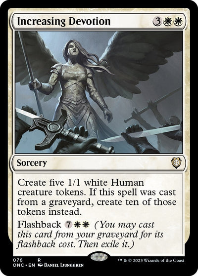 Increasing Devotion (76) (Commander: Phyrexia: All Will Be One)
