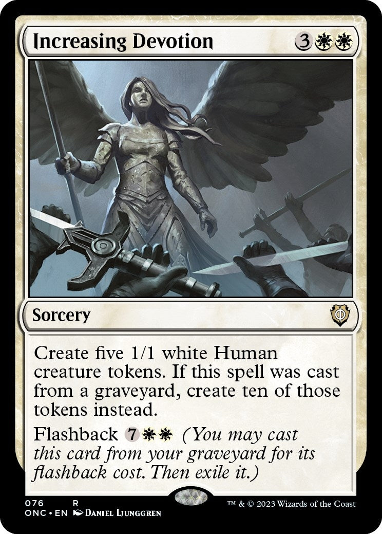 Increasing Devotion (76) (Commander: Phyrexia: All Will Be One)