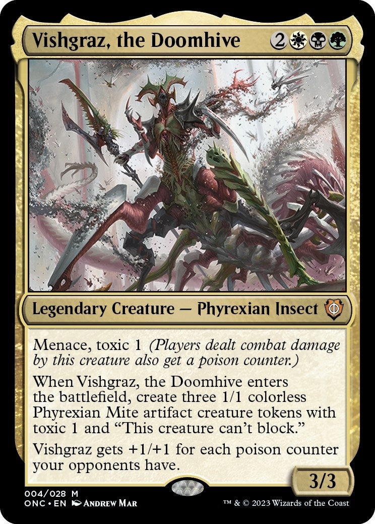 Vishgraz, the Doomhive (4) (Commander: Phyrexia: All Will Be One)